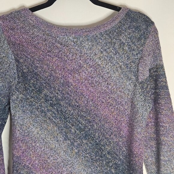 Cleo Gradient Asymmetrical Sweater XS Petite - Picture 4 of 8
